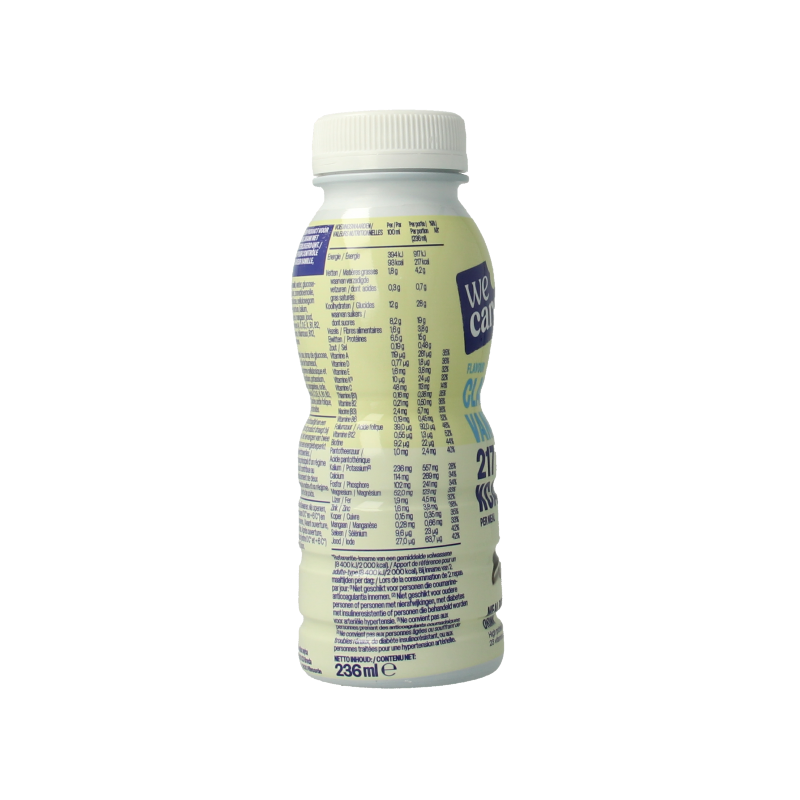 WeCare Meal replacement drink classic vanilla 236 Milliliter