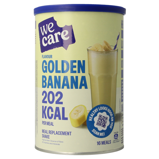 WeCare Meal replacement shake golden banana 436.00 Gram
