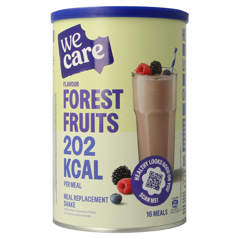 WeCare Meal replacement shake forest fruits 436 Gram