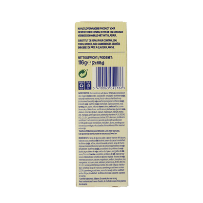 WeCare Meal replacement bars cranberry cheesecake 116.00 Gram