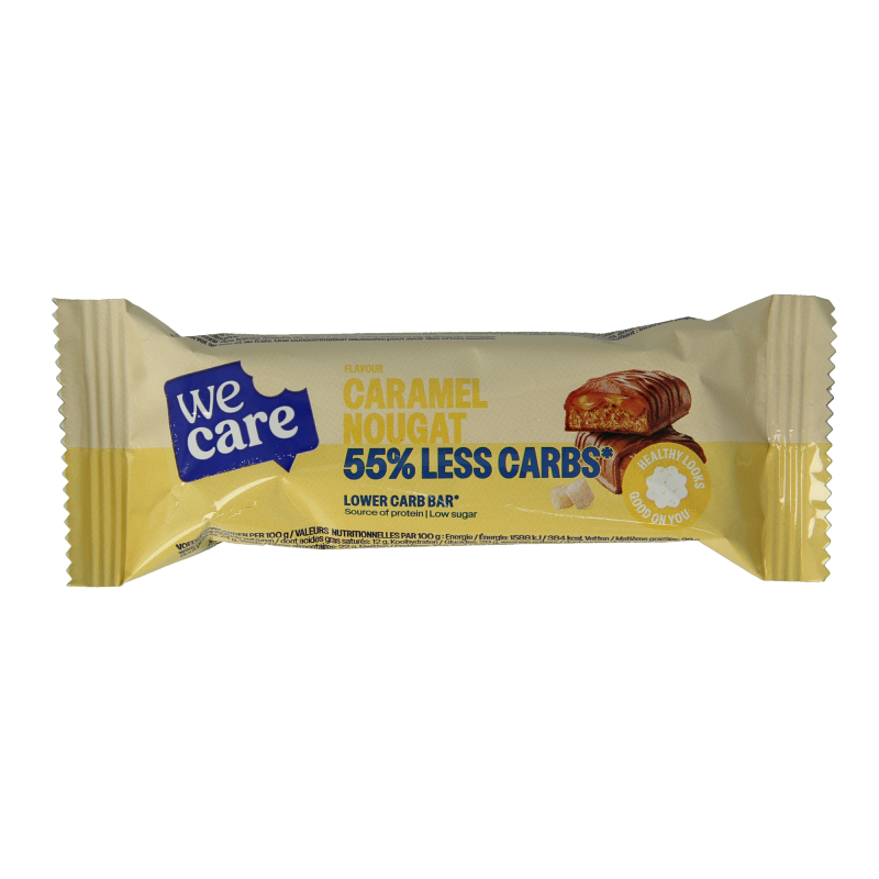 WeCare Bars choco caramel nougat 35 Gram