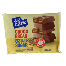 WeCare Lower kcal/sugar bar choco break 645 Gram