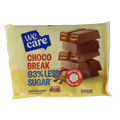 WeCare Lower kcal/sugar bar choco break 645 Gram