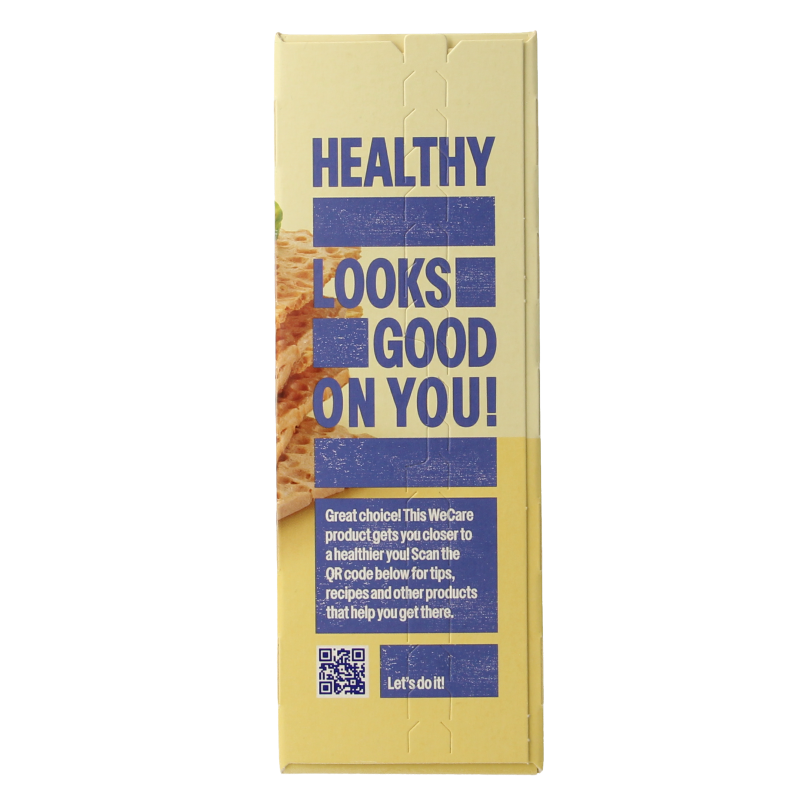 WeCare Lower kcal/carb crispy crackers 100 Gram