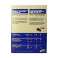 WeCare High protein bars banana choco 372 Gram