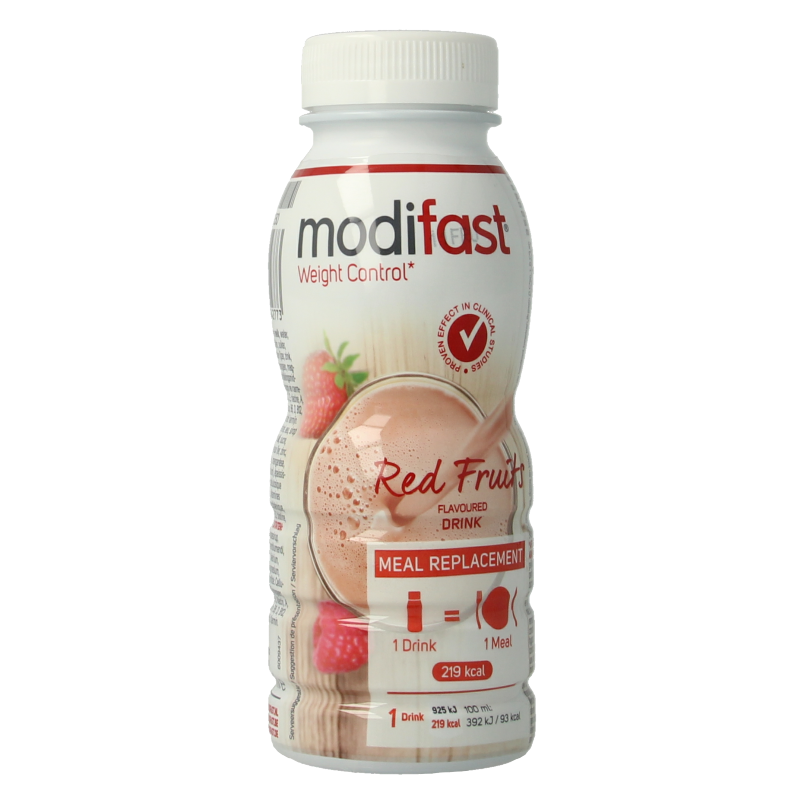 Modifast Intensive drink red fruit 236 Milliliter