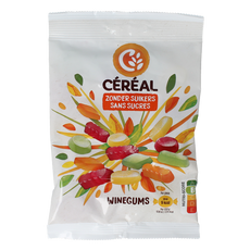Cereal Winegums zonder suikers 100 Gram