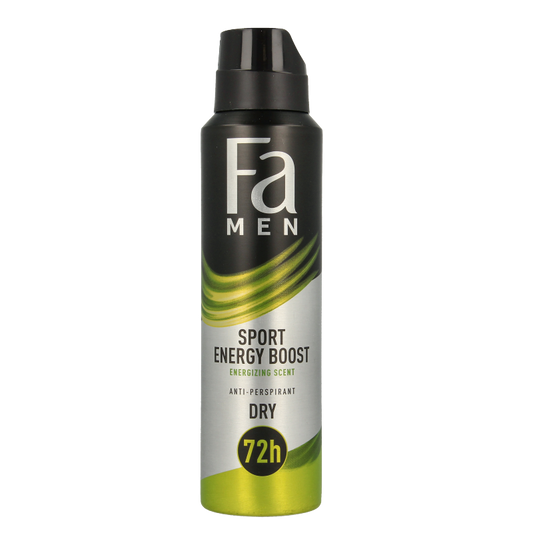 FA Deodorant spray men sport energy boost 150 Milliliter