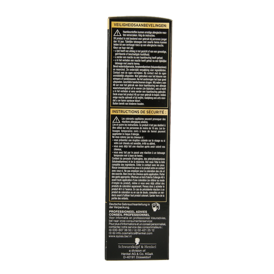 Syoss Color Oleo Intense 1-10 intens zwart haarverf 1 Set