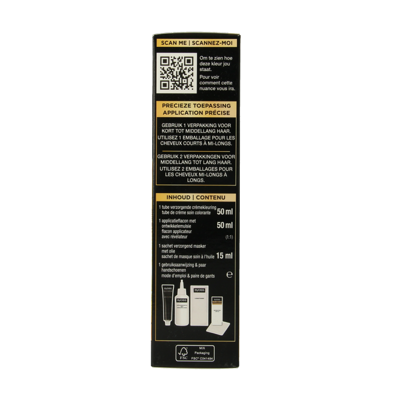 Syoss Color Oleo Intense 4-18 mokkabruin haarverf 1 Set