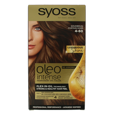 Syoss Color Oleo Intense 4-60 goudbruin haarverf 1 Set
