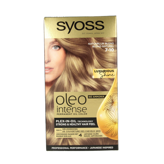 Syoss Color Oleo Intense 7-10 natuurlijk blond haarverf 1 Set
