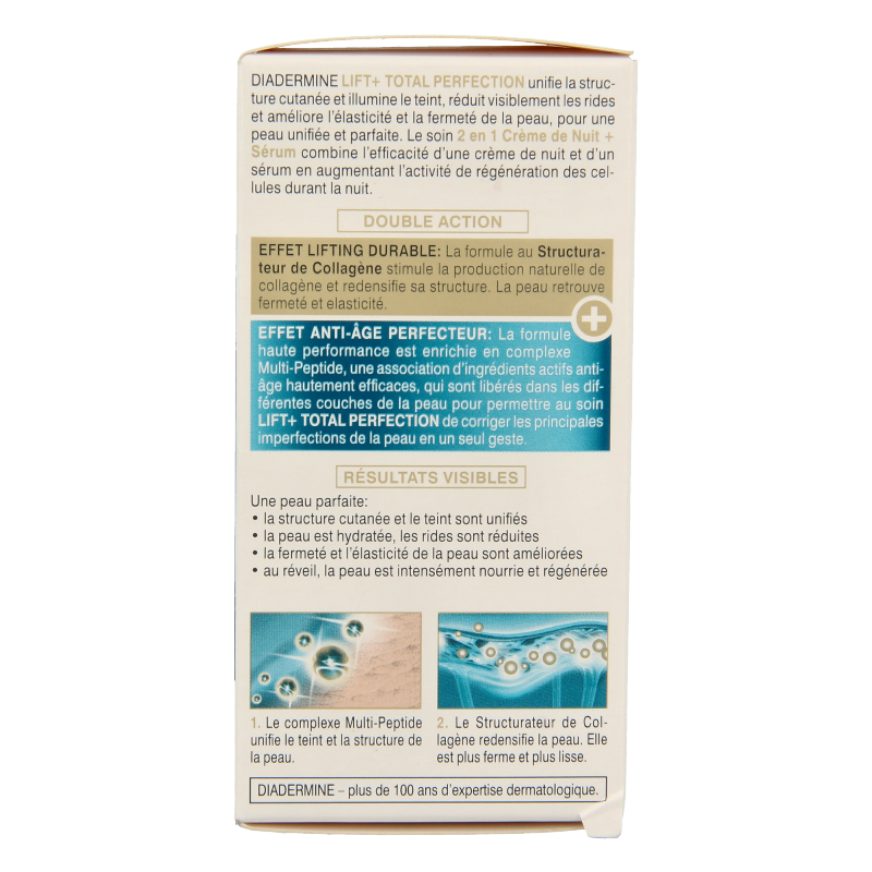 Diadermine Lift+ perfect total perfection night cream & serum 50 Milliliter