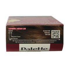 Poly Palette Haarverf 600 Licht bruin 1 Set