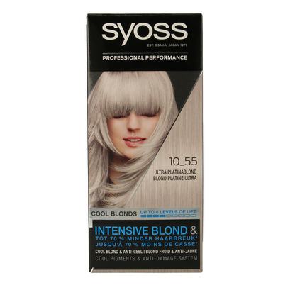 Syoss Color Cool Blonds 10-55 ultra platinum blond 1.00 Set