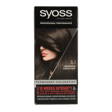 Syoss Color baseline 3-1 donkerbruin haarverf  1 Set
