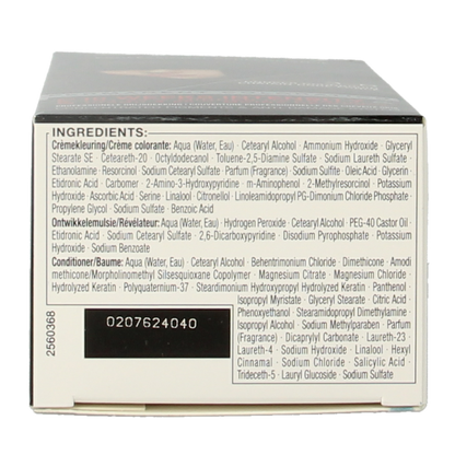 Syoss Color baseline 3-8 donker goudbruin haarverf  1 Set