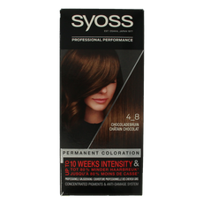 Syoss Color baseline 4-8 chocoladebruin haarverf  1 Set
