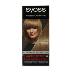 Syoss Color baseline 7-6 middenblond haarverf 1 Set