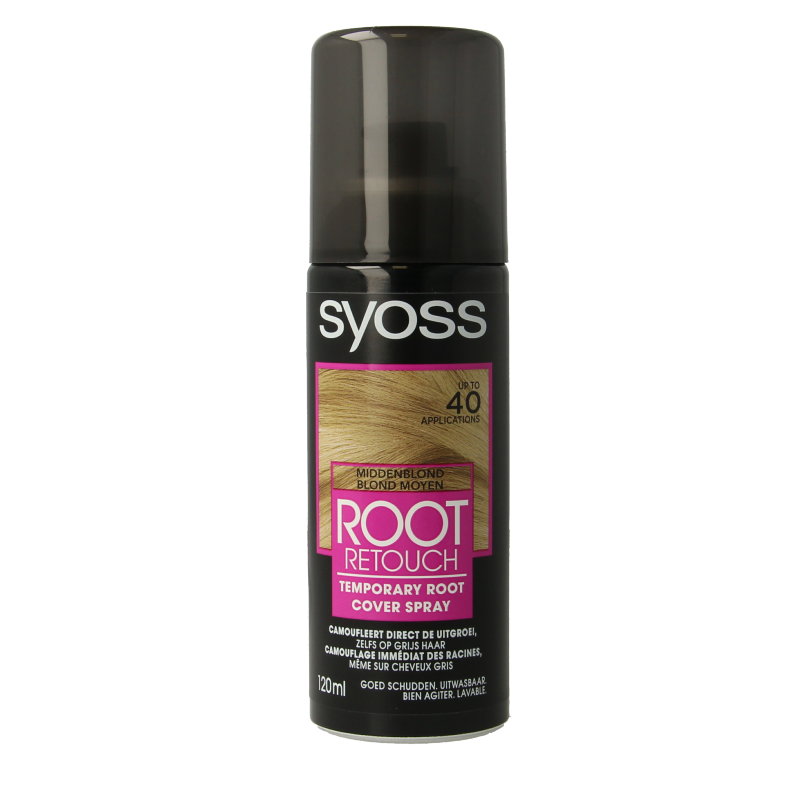 Syoss Uitgroeispray middenblond  120 Milliliter