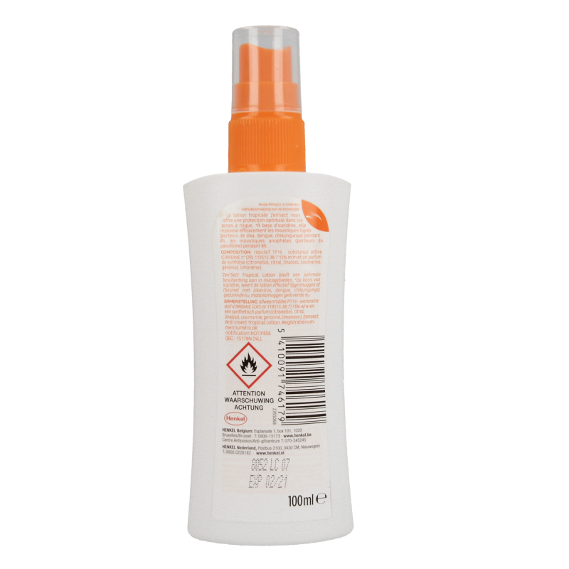 Zensect Skin protect lotion tropical 100 Milliliter