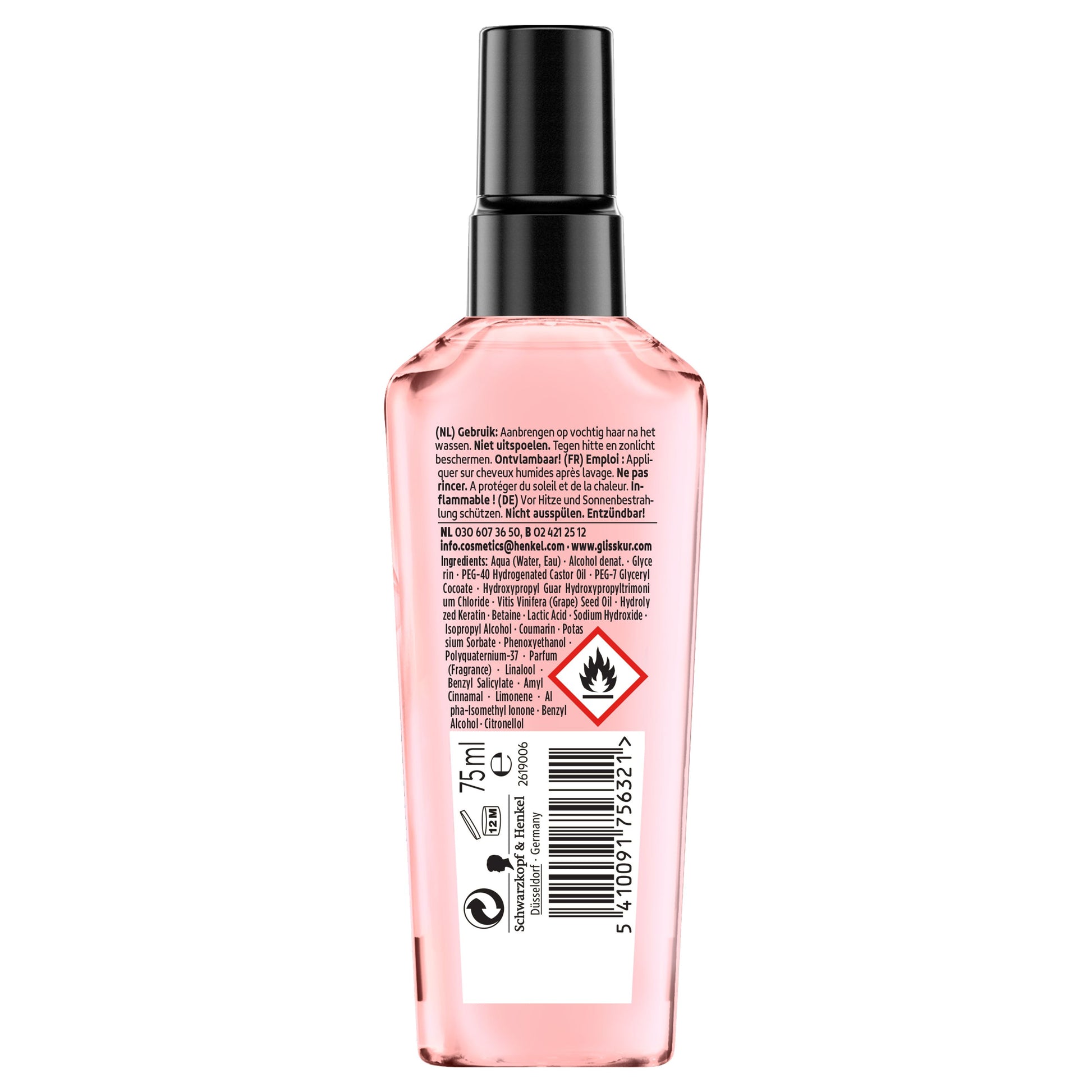 Gliss Kur Gliss Kur Serum split end miracle 75 Milliliter