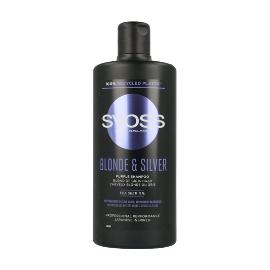Syoss Shampoo blonde & silver  440 Milliliter
