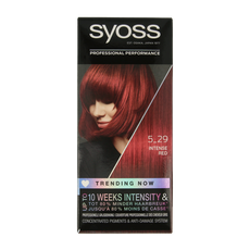 Syoss Color baseline 5-29 intens rood haarverf  1 Set