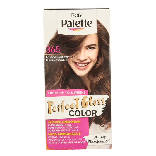 Poly Palette Haarverf 365 pure chocolade  1.00 Set