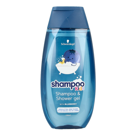 Schwarzkopf Kids blueberry shampoo & showergel 250 Milliliter