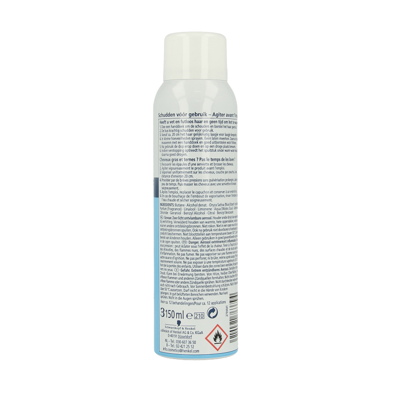 Schwarzkopf Droogshampoo fresh 150 Milliliter