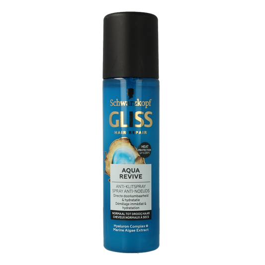 Gliss Kur Anti klit spray aqua revive 200 Milliliter