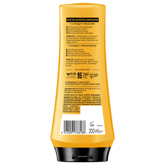 Gliss Kur Conditioner oil nutritive 200.00 Milliliter