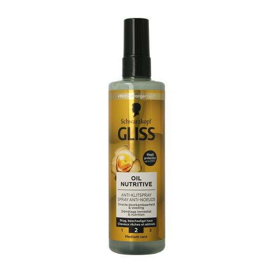 Gliss Kur Anti-klit spray oil nutritive 200.00 Milliliter