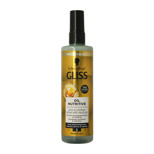 Gliss Kur Anti-klit spray oil nutritive 200 Milliliter