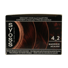 Syoss Color baseline 4-2 mahogany brown 1 Set
