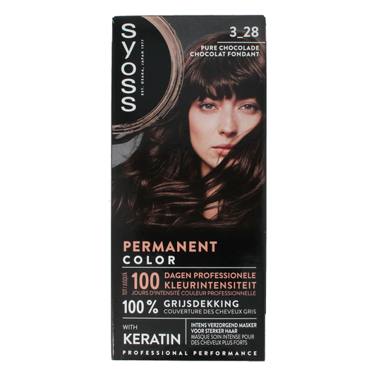 Syoss Color baseline 3-28 dark chocolate 1 Set