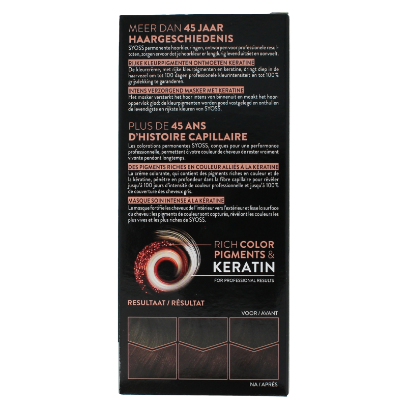 Syoss Color baseline 3-28 dark chocolate 1 Set