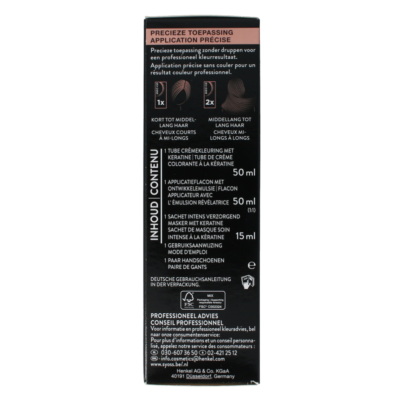 Syoss Color baseline 1-4 cosmic blue 1 Set