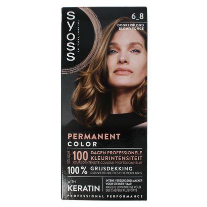 Syoss Color baseline 6-8 dark blond 1.00 Set