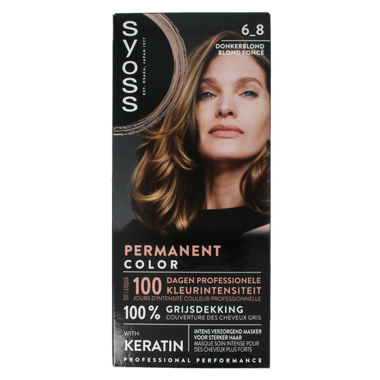 Syoss Color baseline 6-8 dark blond 1 Set