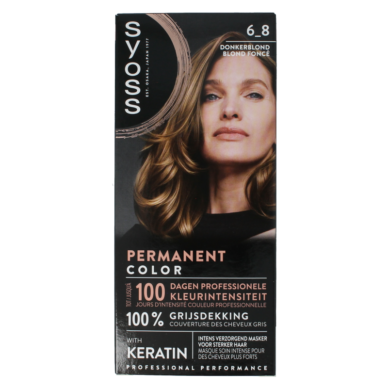 Syoss Color baseline 6-8 dark blond 1 Set
