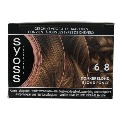 Syoss Color baseline 6-8 dark blond 1.00 Set