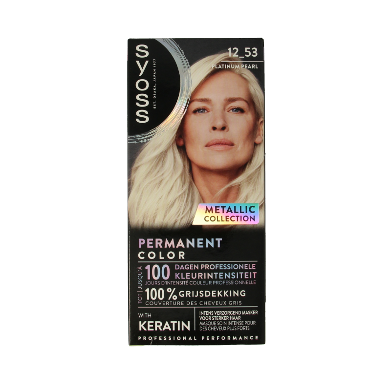 Syoss Metallics 12-53 platinum pearl 1 Set