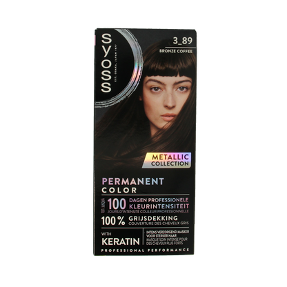 Syoss Metallics 3-89 bronze coffee 1.00 Set