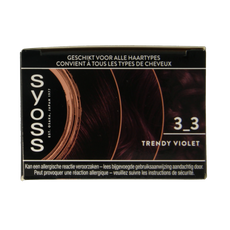 Syoss Colors baseline 3-3 dark violet 1 Set