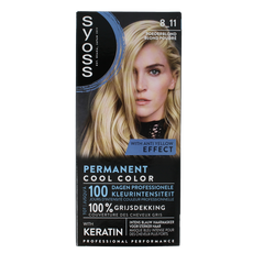 Syoss Permanent cool color 8-11 poederblond 1 Set