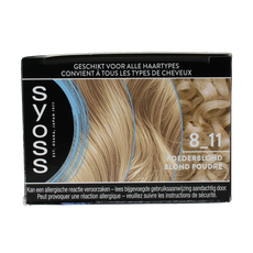 Syoss Permanent cool color 8-11 poederblond 1 Set