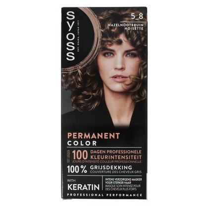 Syoss Color baseline 5-8 hazel brown 1.00 Set
