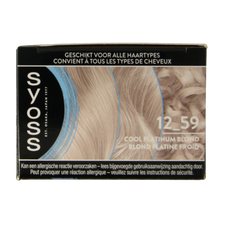 Syoss Colors 12-59 platina cool blonds 1 Set